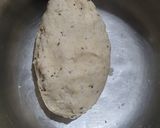 A picture of step 2 of Minty aloo pyaz kachori.