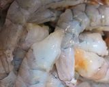 Hình bước làm 1 của món Tôm thịt rang tỏi
