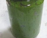 A picture of step 3 of Fresh Basil Sauce.