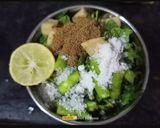 A picture of step 2 of Falhari Green Chutney / Vrat Ki Chutney.