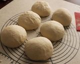 A picture of step 4 of Pizza-Bacon Pain d'Epi & Sausage Pain d'Epi.