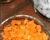 A picture of step 1 of Veggies Oats Khichdi.