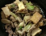 A picture of step 6 of Pork and Atsu-age Stir-Fry in Oyster Sauce.
