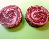 A picture of step 4 of Juicy Steak Rolls Made Easy with Thinly Sliced Beef.