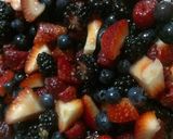 A picture of step 1 of Mel's Famous Lemon Berry Trifle.