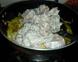 A picture of step 6 of Chicken shahi korma.