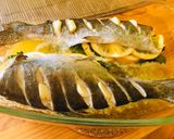 Egészben sült pisztráng recept fázis 2 fotója