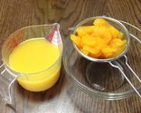 A picture of step 2 of Easy in a Microwave ! Budget-Friendly Orange Jello.