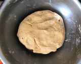 A picture of step 2 of Barely veggie pancake or Thalipith.