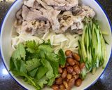 A picture of step 4 of Beef Sesame Sauce Noodles.