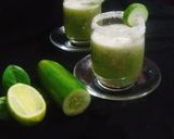 A picture of step 2 of Diet Cucumber Drink.