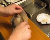 A picture of step 3 of Scallops With Butter and Soy Sauce Baked in Their Shells.