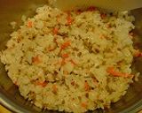 A picture of step 3 of Ground Meat and Pickled Ginger Rice Balls (Onigiri) – A Hit with Guys!.