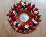 Une image de l'étape 4 de Gâteau aux fruits rouges.