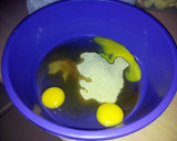 A picture of step 2 of Simple Apple Cake.