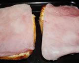 A picture of step 4 of Barros Jarpa Sandwich.