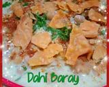 A picture of step 1 of Dahi Barray.