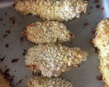 A picture of step 9 of Honey Mustard Chicken Strips.