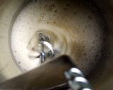 A picture of step 2 of Zebra Sponge Cake.
