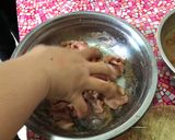 Hình bước làm 1 của món Salad thịt heo kiểu Thái - món gia truyền