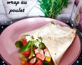 Une image de l'étape 9 de Wrap au poulet 😋.