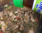 รูปขั้นตอนการทำที่ 4 ของ ข้าวกะเพราหมูชิ้น ไข่ดาว