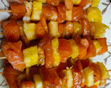 Foto del paso 5 de la receta: Brochetas de salmón y langostinos