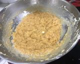 A picture of step 2 of Badam ka halwa.