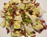 Lemon chicken salad, crispy pancetta & my zingy salad dressing recipe step 3 photo