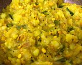 A picture of step 6 of Potato Masala for Dosa.