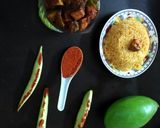A picture of step 7 of Mango Achaar.