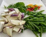 Stirred Fried Brinjals and Green Beans👍