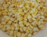 A picture of step 1 of Corn curry with rice.