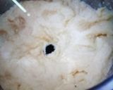 A picture of step 3 of Moong Dal Chilla.