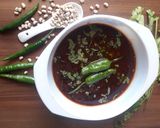 A picture of step 9 of Red beans curry.
