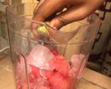 A picture of step 2 of Watermelon mojito.
