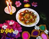 A picture of step 9 of Rasila Kakara Pitha.