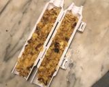 Foto del passaggio 2 della ricetta Maki di panettone con gelato di crema e rum