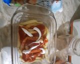 A picture of step 1 of Pizza fries.