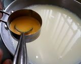 A picture of step 4 of Makhana custard kheer.