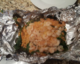 A picture of step 7 of Shrimp pockets with mango salsa.