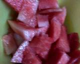 Banana watermelon smoothies recipe step 1 photo