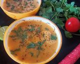 A picture of step 6 of Chana Dal, Carrot, and Tomato Soup.