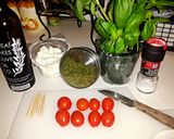 A picture of step 1 of Tomato Basil Pop 'Em's.