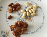 A picture of step 1 of Dates and Oats Kheer/Payasam.