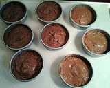A picture of step 9 of Tiramisu Cream Filled Chocolate Cakes.