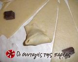 Φωτογραφία βήματος 8 της συνταγής Ζύμη για τραγανά κρουασανάκια