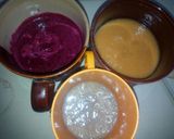 A picture of step 2 of Beetroot shake.