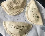 A picture of step 4 of Tasty calzone pockets.