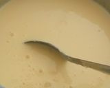 A picture of step 1 of Mango bread pudding.